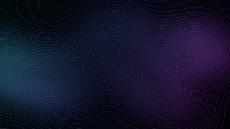 Contour Flow Blue — Abstract wallpaper