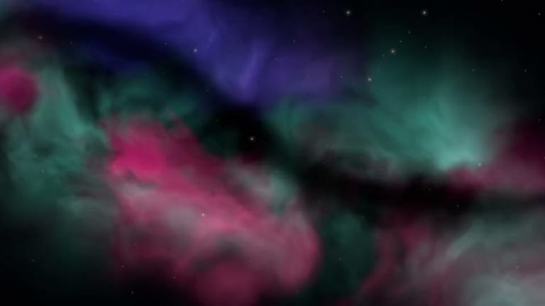 Nebula Drift — Abstract wallpaper